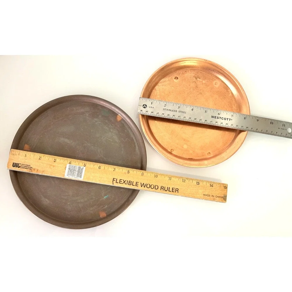 Vintage Coppercraft Guild Copper Serving Dish Lid Clad Aluminum Saute Pan Set 5